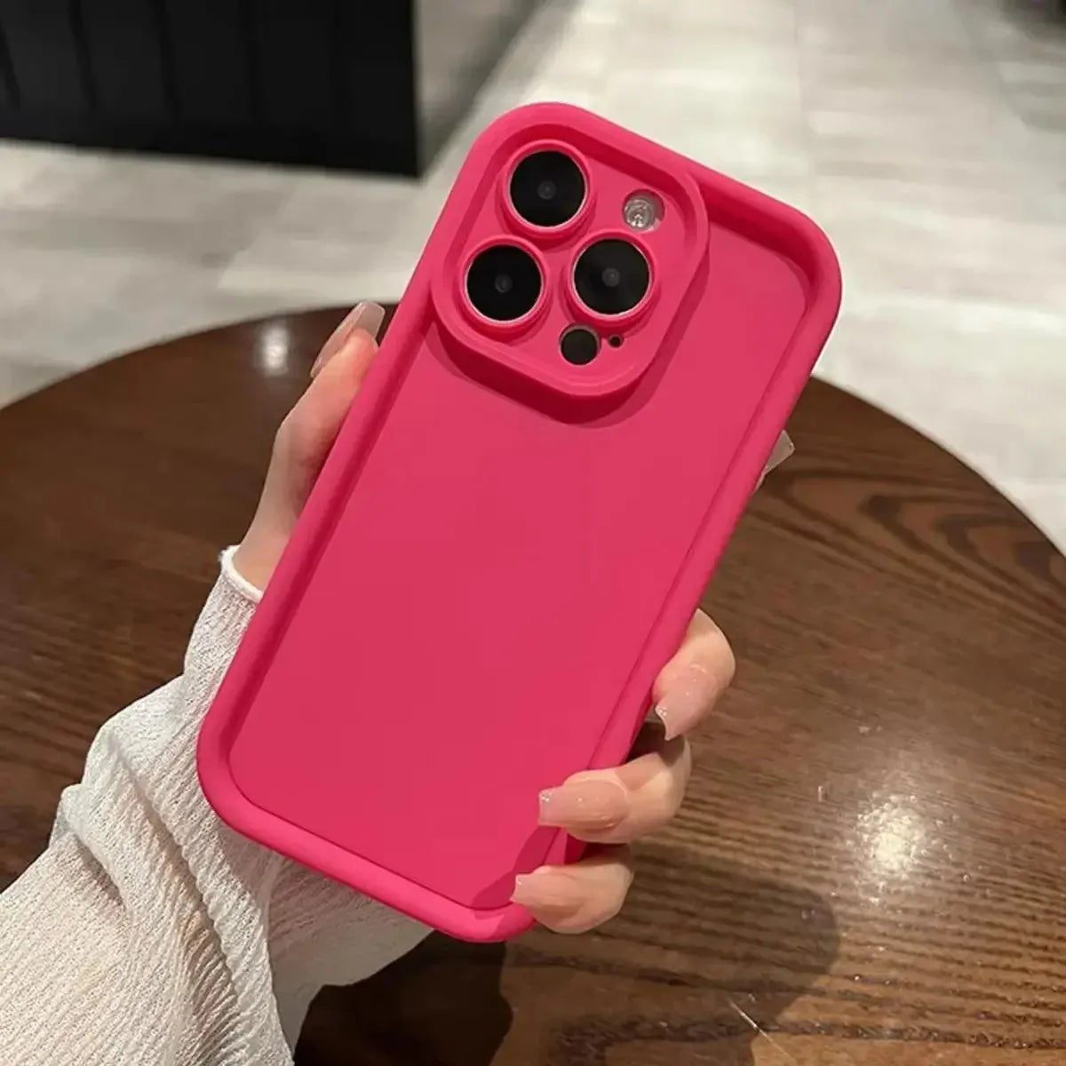 Luxury Candy Color Silicone Phone Case For IPhone 11 13 12 14 15 16 Pro Max 15 Pro 14 PLUS Shockproof Cover Iphone 11 Pro Case