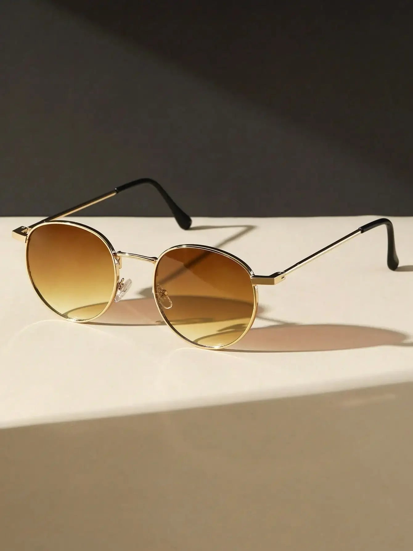 Round Frame Vintage Y2K Casual Sunglasses