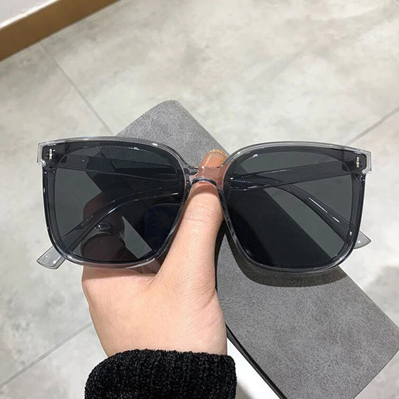 OIMG Vintage Square Sunglasses Women Oversized