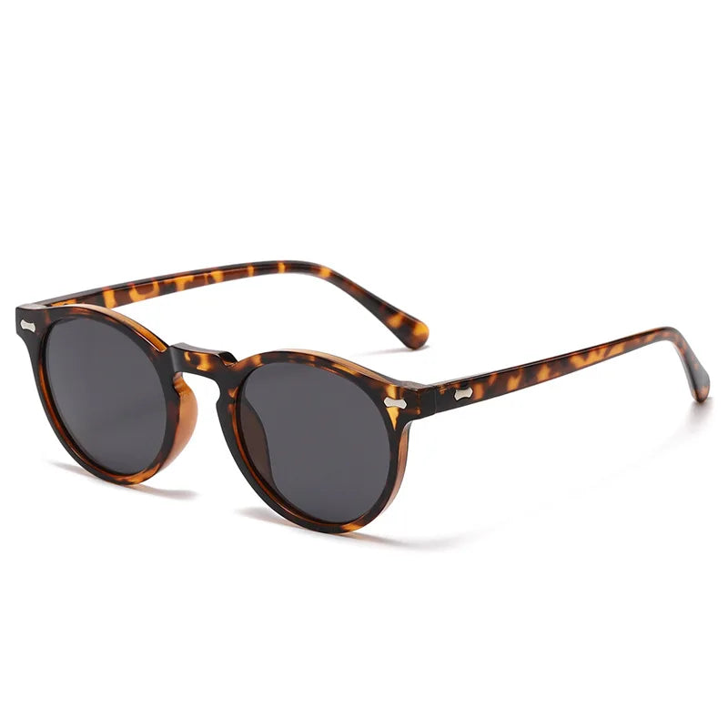 Retro Round Sunglasses Men Women Fashion