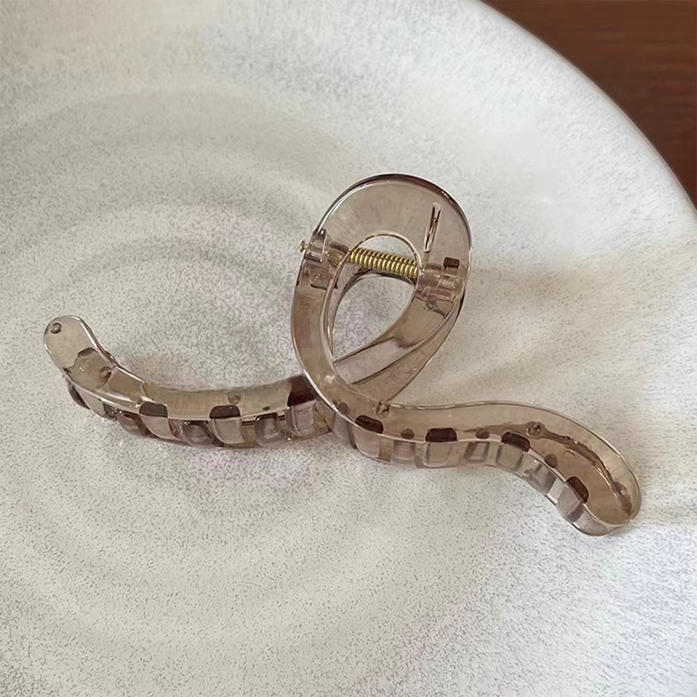 Banana Hair Claw Clips Clamp Barrettes Big Women Hairgrips Hairpin Girls Ponytail Hair Accessories Leopard Headwear