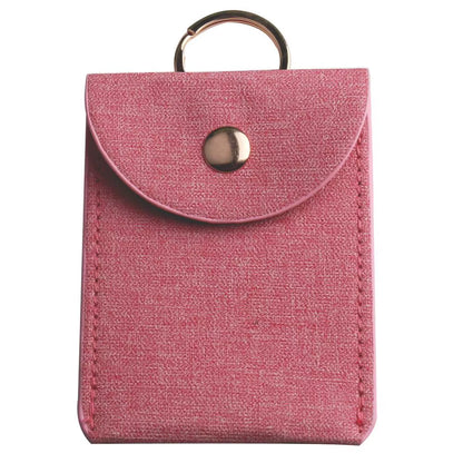 Fashion Leopard Print PU Function Card Case Business Card Holder Men Women Credit Card Bag ID Card Key Wallet with Keychain