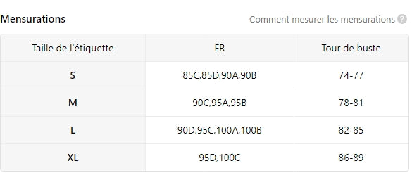 Soutien-Gorge Push-Up Noir | Confort & Soutien Optimal