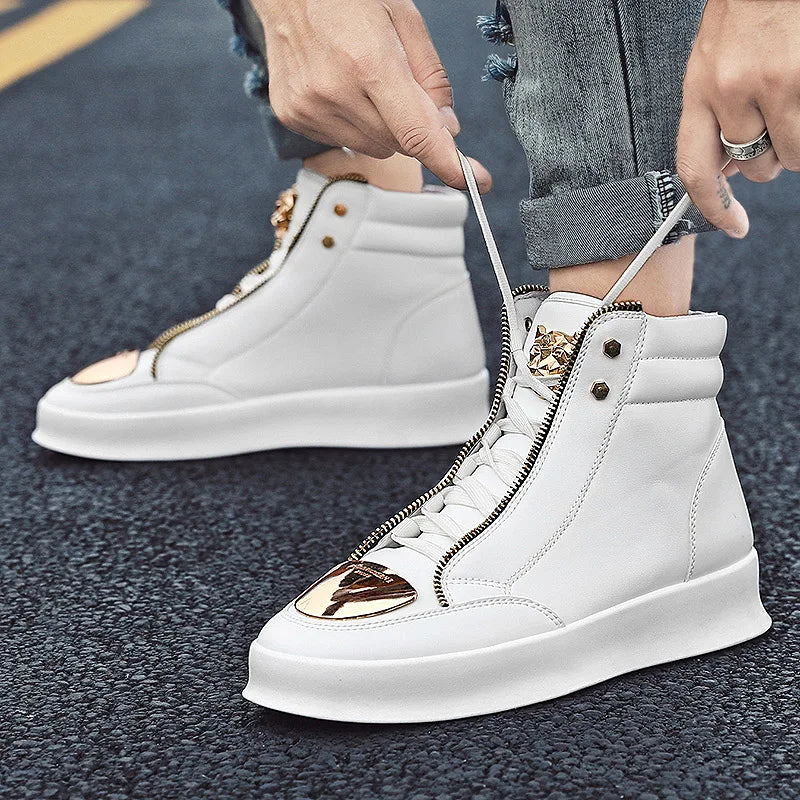 Off-Bound Men Ankle Boots High-cut Sneakers Basketball Shoes