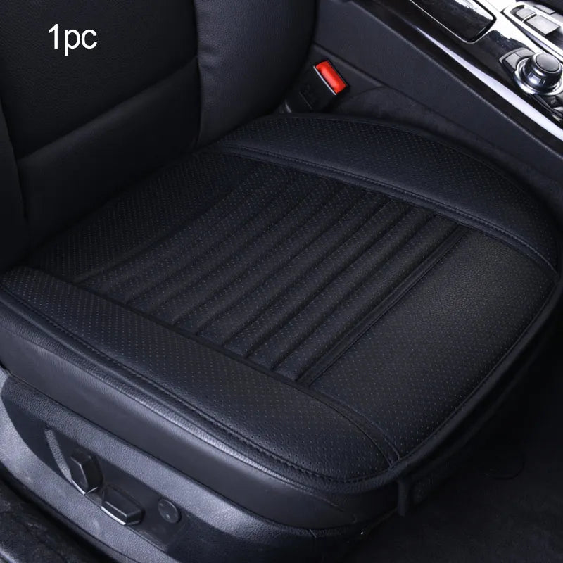 SEAMETAL PU Leather Car Seat Cover Universal Vehicle