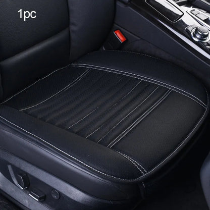 SEAMETAL PU Leather Car Seat Cover Universal Vehicle