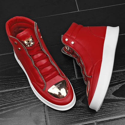 Off-Bound Men Ankle Boots High-cut Sneakers Basketball Shoes