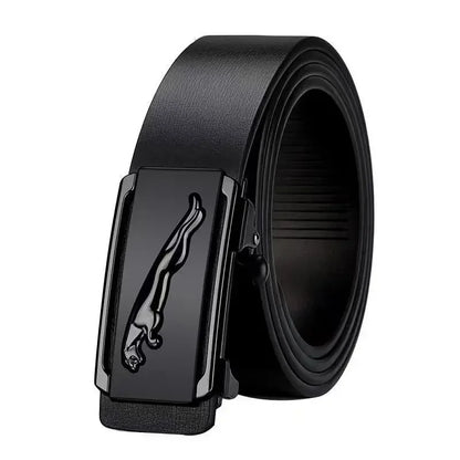 Men's Trend Automatic Buckle Belt Flying Leopard