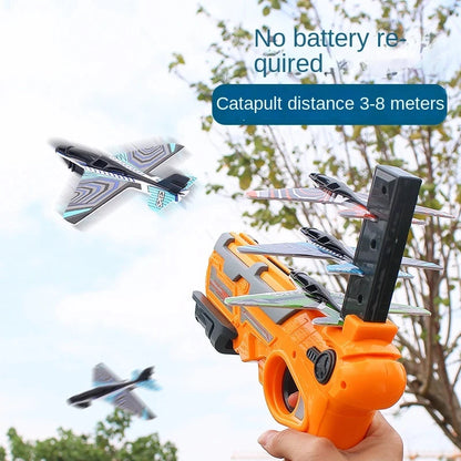 Children's Toy for Boys 3 to 5 Years Ejection Aircraft Shooting Game