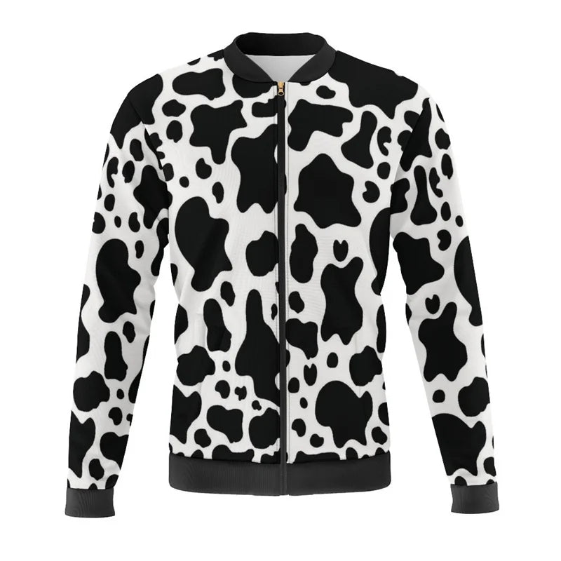 New Leopard Print 3d Printed Colorful Jacket New