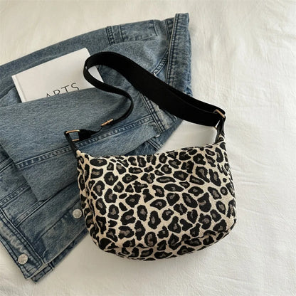 Vintage Fashion Leopard Print New Women Lady Bags