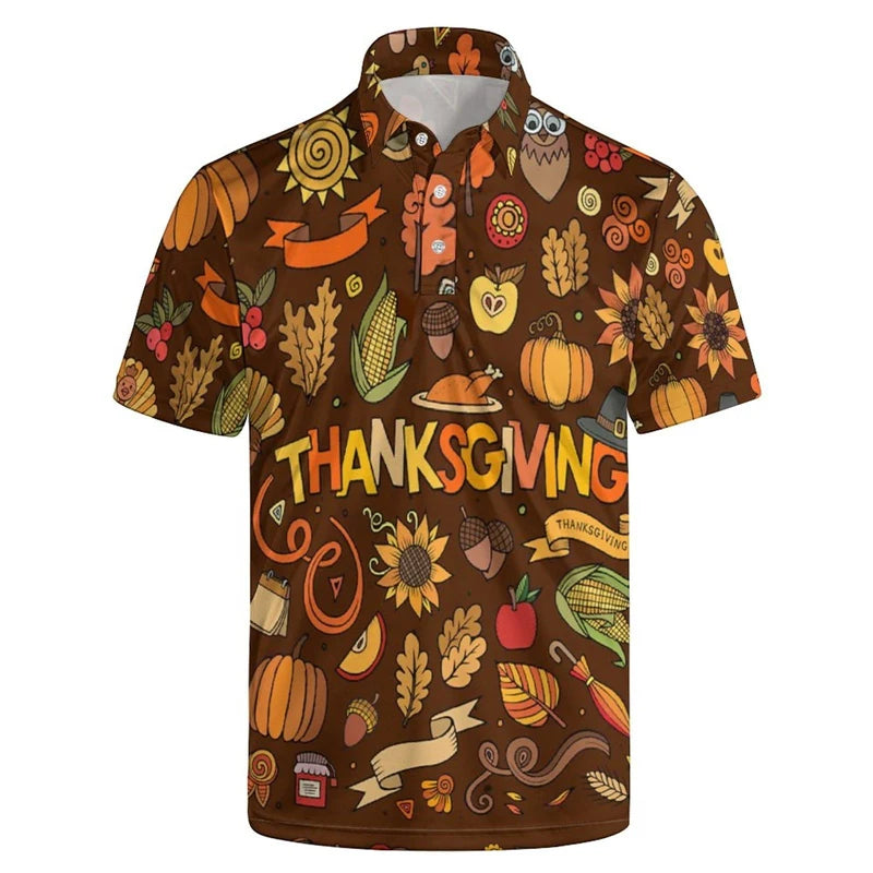 Fashion Leopard Polo Shirt For Men Summer Women