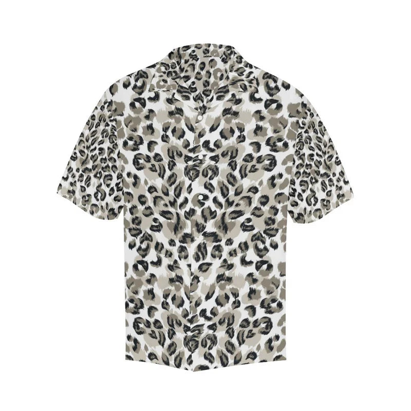 Leopard Hawaiian Shirt For Men Women Summer Street