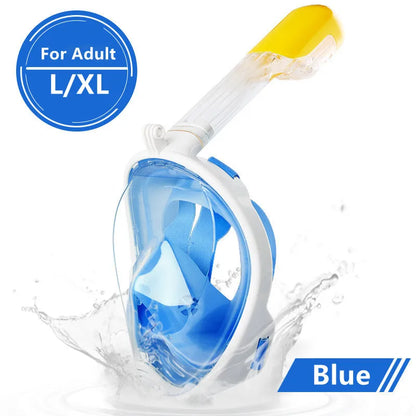 Underwater Scuba Anti Fog Full Face Diving Mask Snorkeling