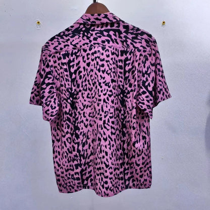 Leopard Print Y2k High Quality Hawaii Beach Men