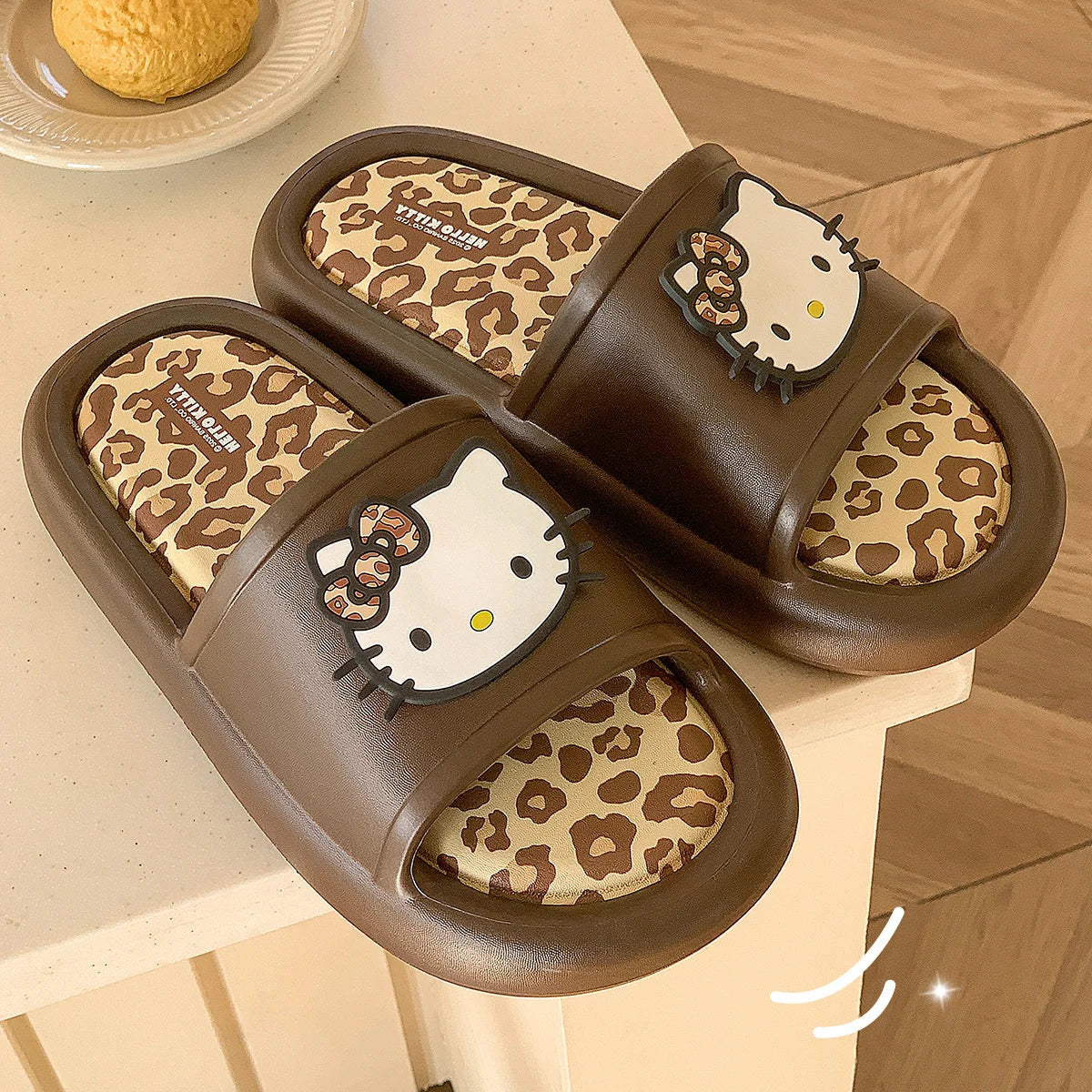 Leopard Women Slippers Summer Cartoon Non-slip