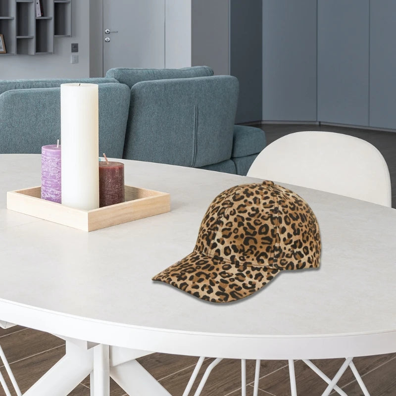 Vintage Leopard Sunhat Unisex – Stylish Outdoor Essential