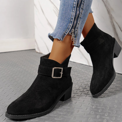 New Ankle Boots Women High Heels Women Shoes