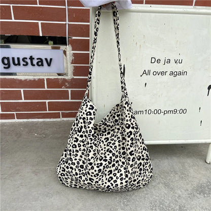 Japanese and Korean Ins Modern Small Leopard Print