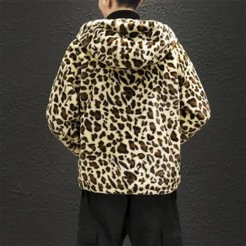 2024 Autumn and Winter New Leopard Print Jacket