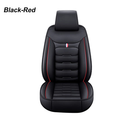Car Seat Cover Universal PU Leather Front Seat Cover