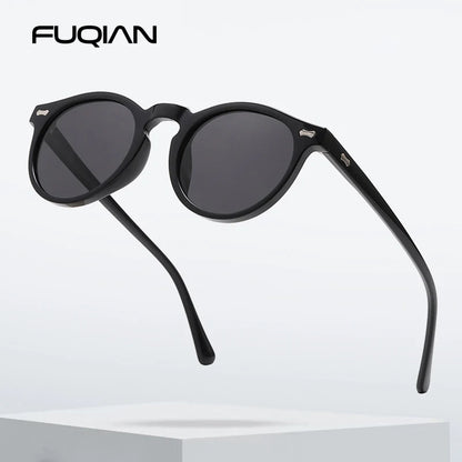 Retro Round Sunglasses Men Women Fashion