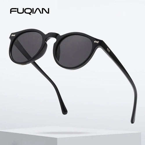 Retro Round Sunglasses Men Women Fashion
