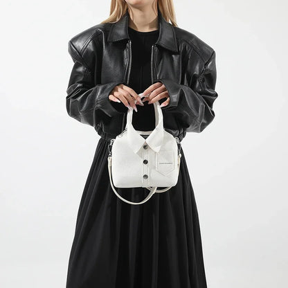 PU Square Compact Shoulder and Crossbody Bags Unique