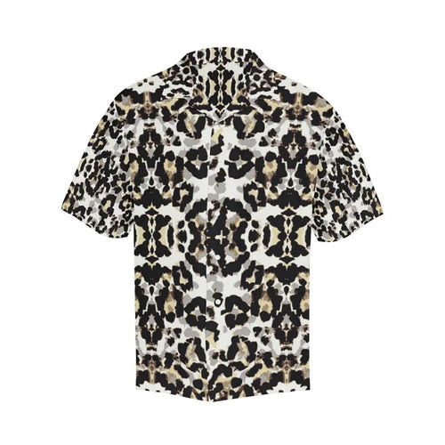 Leopard Hawaiian Shirt For Men Women Summer Street
