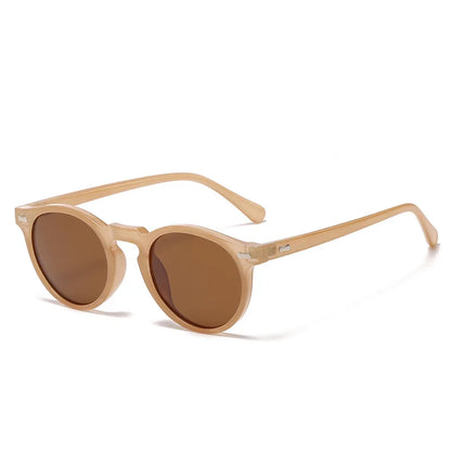 Retro Round Sunglasses Men Women Fashion