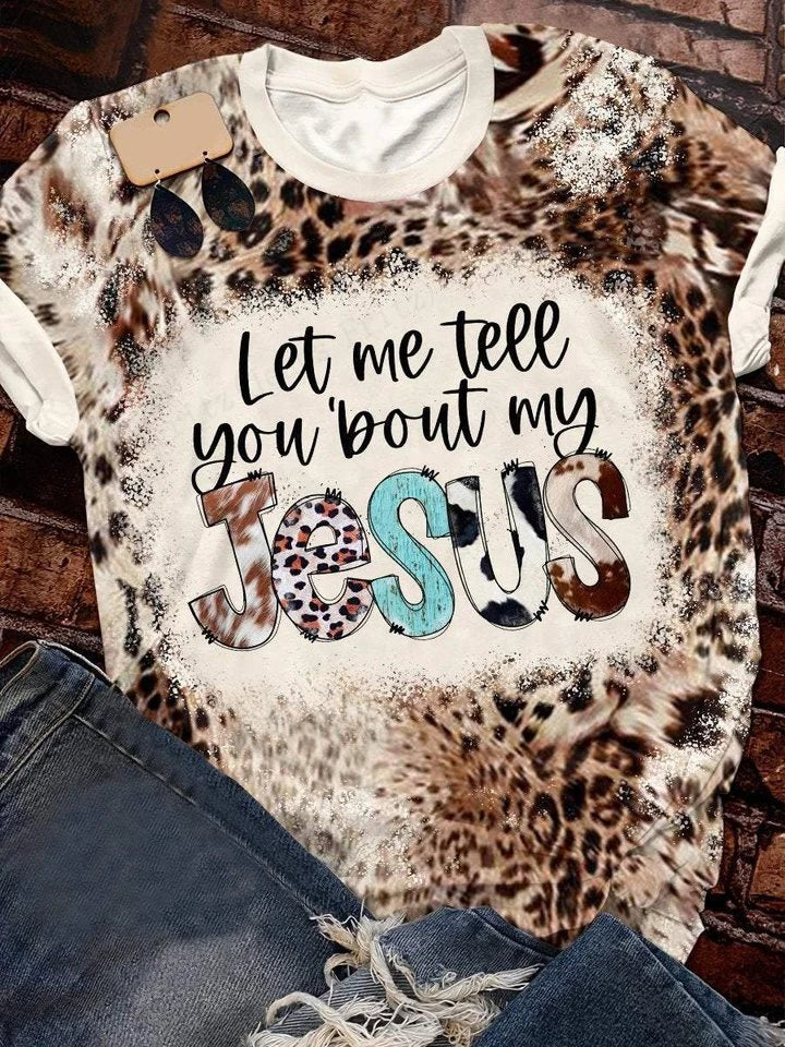 Jesus Cross T Shirt Gold Sunflower 3d Print T-shirt Women