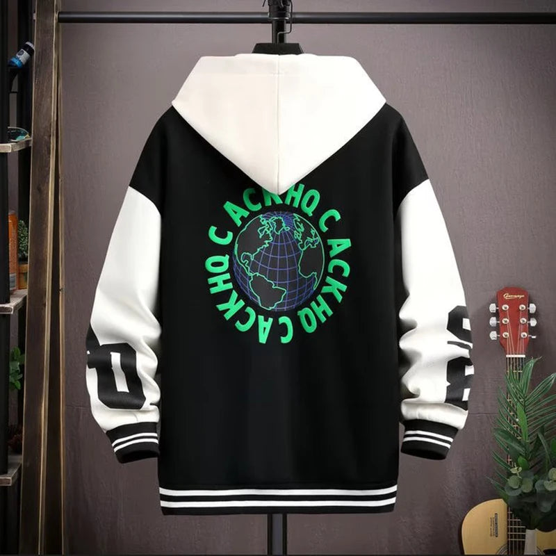 2023 Spring Autumn Men's Jackets Korean Fashion