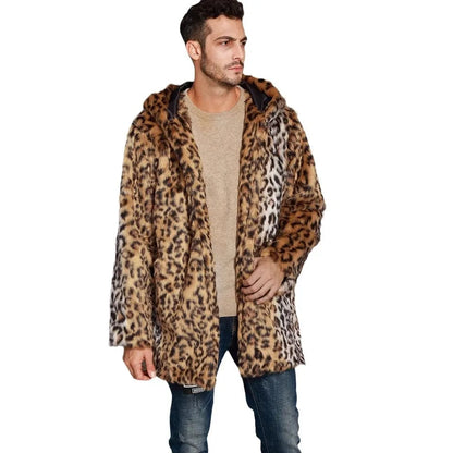 Mens Clothing New Leopard Print Mens Hat Throwing