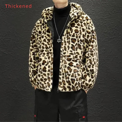 2024 Autumn and Winter New Leopard Print Jacket