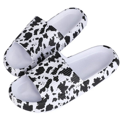 Thick Platform Cloud Slippers Women Men Summer