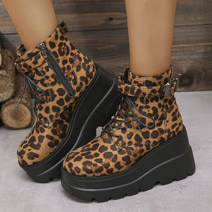 Ladies Shoes Large Size Ankle Women's Boots