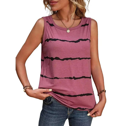 Sexy Leopard Dog Paw 3D Print Tank Tops Women Streetwear