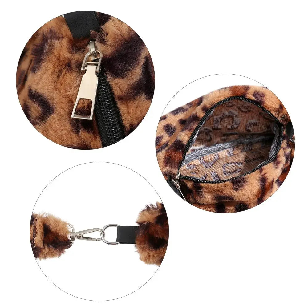 Casual Women's Shoulder Bag Animal Print Leopard