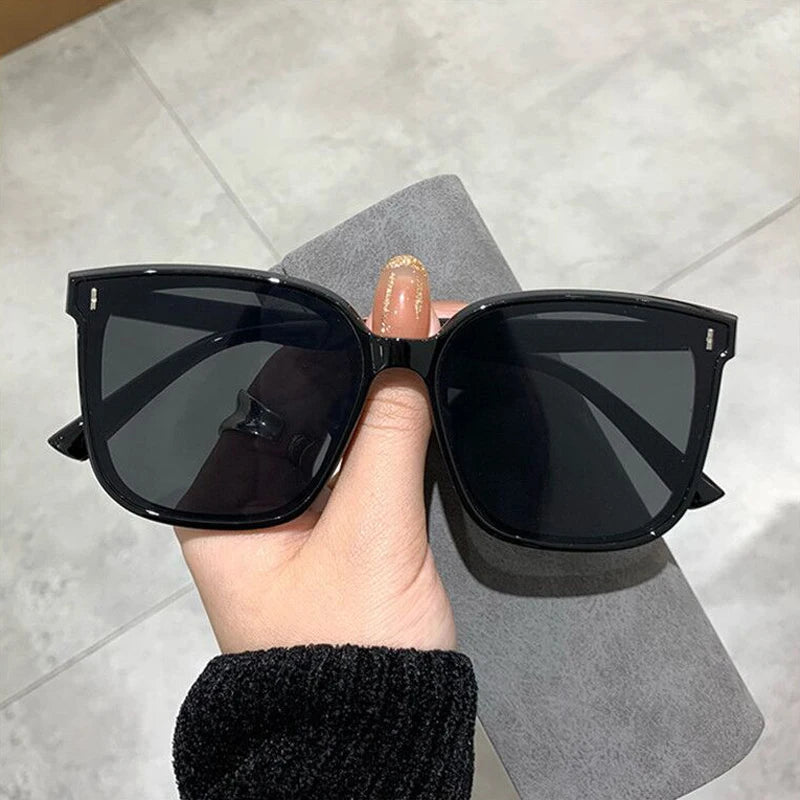 OIMG Vintage Square Sunglasses Women Oversized