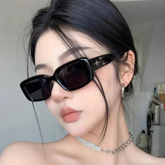 New Retro Y2K Style Small Square Sunglasses Women