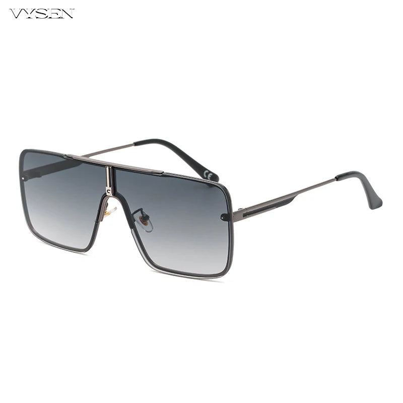 Fashion Oversized Square Sunglasses For Men Big Frame