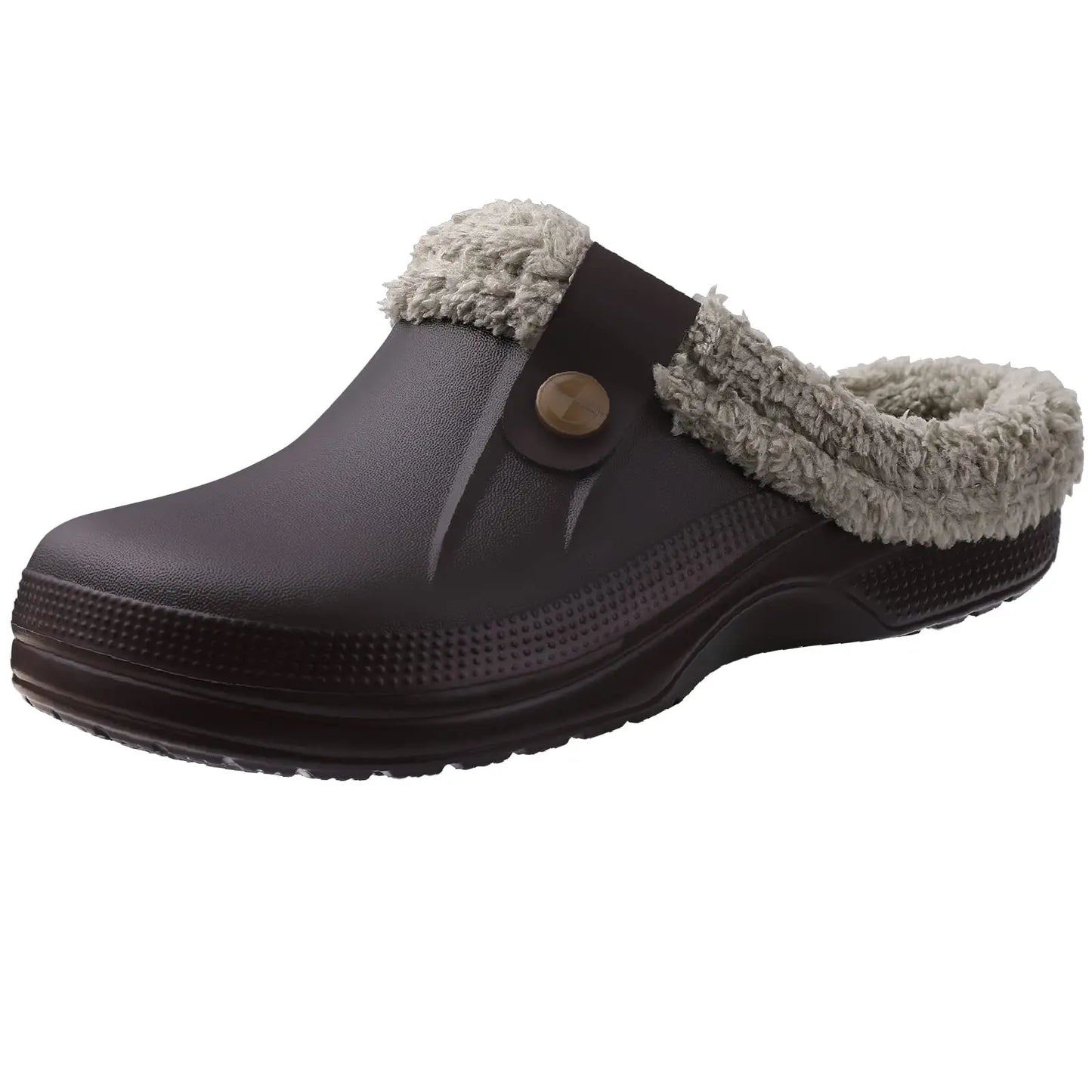 Casual  Garden Shoes Warm Fluffy Men Slippers