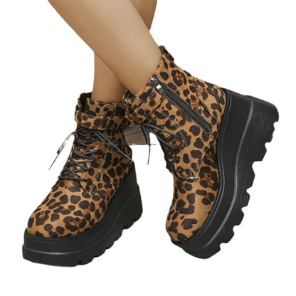 Ladies Shoes Large Size Ankle Women's Boots