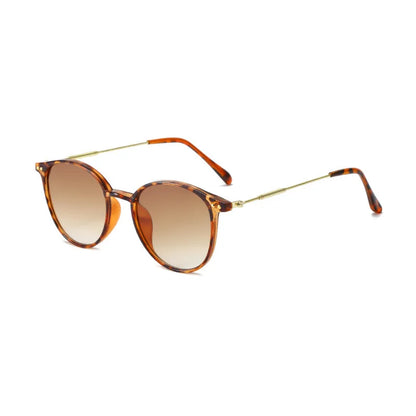 New korean fashion vintage round sunglasses for women