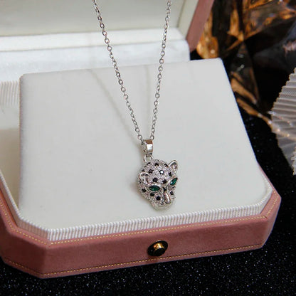 Classic Crystal Leopard Open Bangles&Bracelet for Women