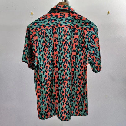 Leopard Print Y2k High Quality Hawaii Beach Men