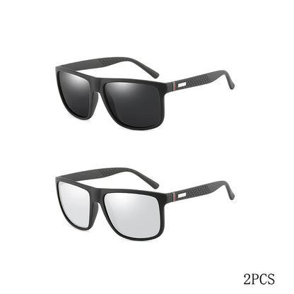 Fashion Vintage Square Polarized Sunglasses Men Women Luxury Brand Designer Men's Sun Glasses Driving Fishing UV400 Eyewear Man