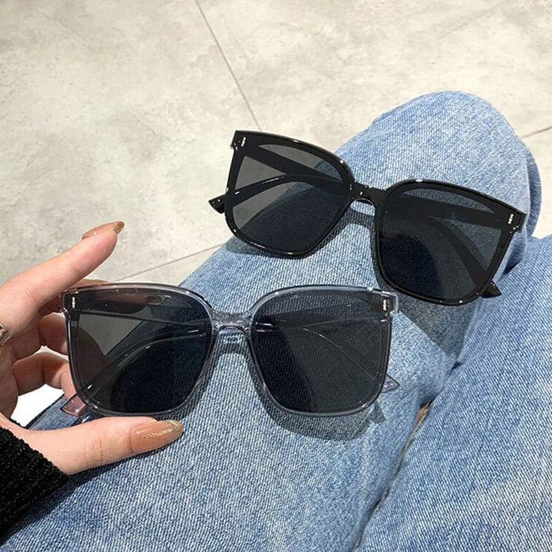 OIMG Vintage Square Sunglasses Women Oversized