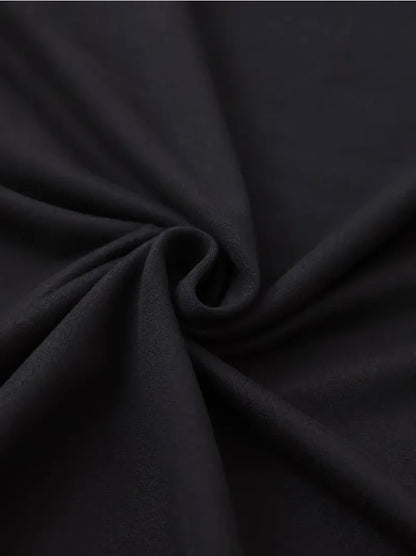 Plus Size Letter Print T-shirt, Casual Crew Neck Short Sleeve Top For Spring & Summer, Women's Plus Size Clothing