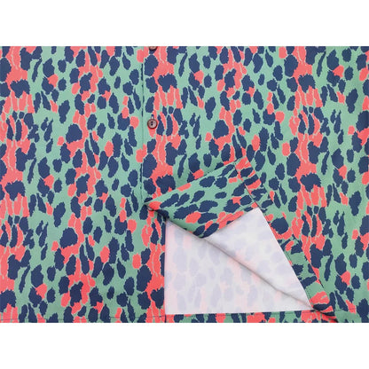 2024ss Summer New Leopard Print Full Print Casual Hawaii Shirts Men Woman 1:1 Good Quality Loose Short Sleeve T Shirt
